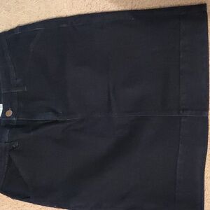 Dark Blue Denim Skirt